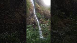 I saw a waterfall