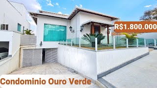 Casa de luxo no condomínio Ouro Verde. R$ 1.800.000