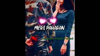 Tero sang mamta #tranding #garhwali #song #indianarmy #pahadan #couple #miss #song#viral#short