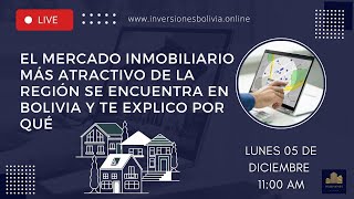 🔴 ¡EL MERCADO INMOBILIARIO MÁS ATRACTIVO DE LA REGIÓN SE ENCUENTRA EN BOLIVIA! 😱