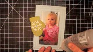 12 Days of Christmas Ornaments Day 2 - Felt Photo Frame