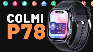 Lançamento Colmi P78 - Smartwatch com tela Amoled, +100 modos de esportes, Coroa Giratória.