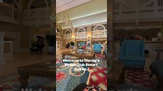 Disney’s Beach 🏖 Club Resort Lobby