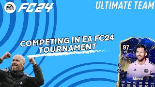 Playing in EA FC24 Tournament