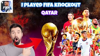 #tags I played Qatar FIFA 😱😱Knockout Madness: In FIFA mobile 22 #viral #gaming #fifa #football