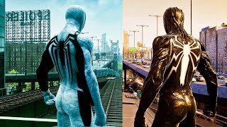 Venom Vs Anti-Venom Suit Free Roam Combat Gameplay Montage | Spider-Man 2