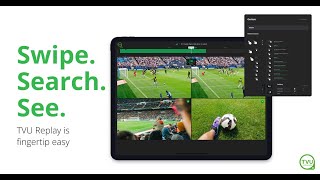 TVU Replay - Next-Generation Live Sports Review and Replay Solution