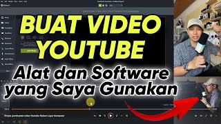 Proses pembuatan video Youtube Rekam Layar Komputer Using Maono PD100X