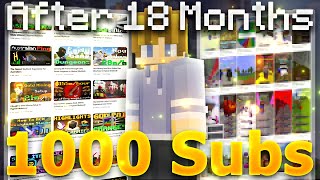 My Journey to 1000 Subscribers on YouTube + Hypixel Skyblock Mod Profile + 100M Giveaway Winner!