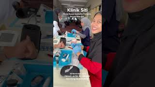 Klinik Siti #freecheckup #pemeriksaankesihatan #kursusasashaji #banting #kliniksiti