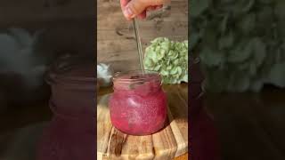 Raspberry mojito mocktail