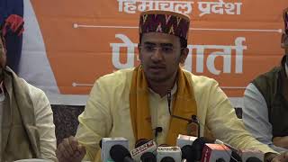 Public Meeting of BJYM National President Shri Tejasvi Surya at Solan, Himachal Pradesh.