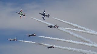 FRECCE TRICOLORI - ARONA AIR SHOW DEL LAGO MAGGIORE 2022 (PROVE)