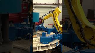 Robots improve efficiency and work safety on oil rigs #shorts #robotics #automation #fanuc