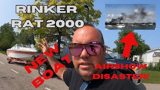 New rat boat|Watched Airshow disaster!!!