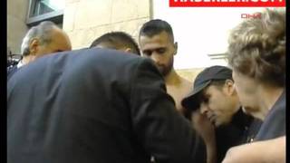 weigh-in: SELCUK AYDIN vs JO JO DAN II, Trabzon, Turkey, Friday, Nov 25th, 2011