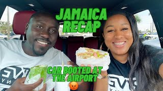 JAMAICA 🇯🇲 RECAP/CAR BOOTED AT NORMAN MANLEY AIRPORT/ TCOOKSWITHFLAVE