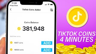 Free Tiktok Coins Tutorial🟦 Tiktok Coins Hack [2023] iPhone/Android/iPad