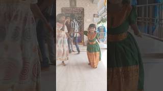 Cute dance 🥰🥰 by children #dance #dancevideo #gunturkaaram #maheshbabu #kurchimadathapetti