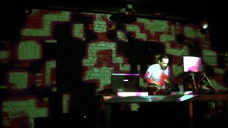 DANAGA live @ Control, Bucuresti (visuals by Adistu, event by Waha)