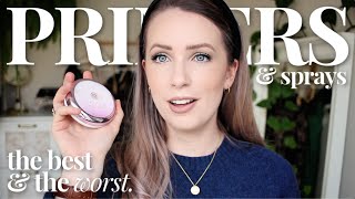 Primers & Sprays || Speed Reviews & Makeup Collection Stocktake