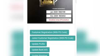 Tutorial Pendaftaran Junior Customer Public Gold