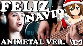 FELIZ NAVIDAD goes ANIMETAL?! ft. Psamathes「Jose Feliciano Cover」 // Dacian Grada ReMix