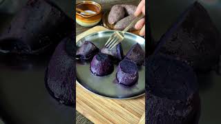 Purple sweet potato -boiled #shorts #purplesweetpotato #shorts