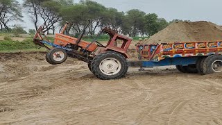 ghazi pH power tractor trolley loading