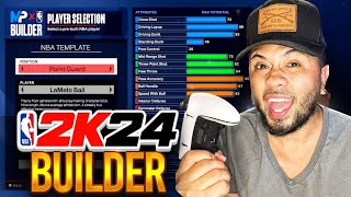 NBA 2K24 MY PLAYER BUILDER BREAKDOWN AND MY REACTION TO WHAT THE META GUARD BUILD MIGHT BE LIKE!!