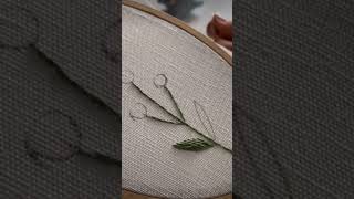 French stitch embroidery trick #frenchknot #stitch