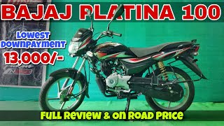 Bajaj Platina 100 Full Review & Specifications 🔥 Bajaj Platina Price in Kolkata 😍 Lowest Downpayment