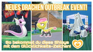 Neues Drachen Outbreak Event mit Dratini, Miniras & Duraludon - Pokemon Karmesin Purpur