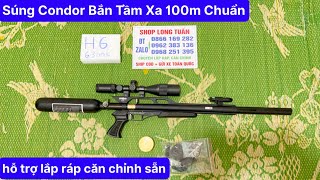 Súng Condor PCP Thẳng Dài Bao Chuẩn 100m Nhặt Mồi // Condor Thẳng PCP