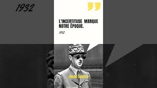 Parole d'Homme #9 #futur #lucidity #Degaulle #justesevere