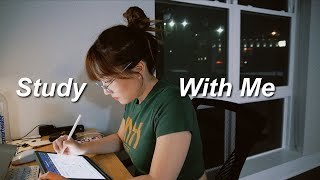 [09.19.2022] study with me (i'm finally back)