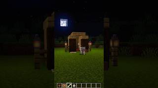 Minecraft Dog House 🥺 #shorts