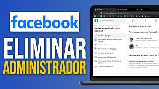 Como Eliminar un ADMINISTRADOR de Página de FACEBOOK (2024)