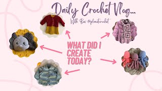 Daily Vlogging In The Life Of A Crocheter | Planetcrochet | V-162