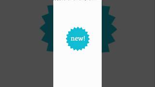 Как создать анимированный стикер 'New!' с помощью CSS и Google Fonts #codingtips #html #code #css