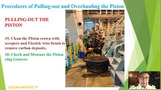 How to Pull out and Overhaul the Main Engine Piston of a Ship