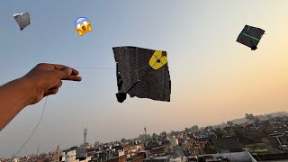 kite looting on roof | kite catching | kite