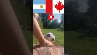 Argentina 🇦🇷 vs Canada 🇨🇦 1/2