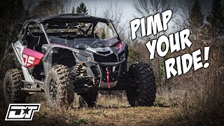 Can Am Maverick X3 DS Rock Crawling Accessory Load-Out!