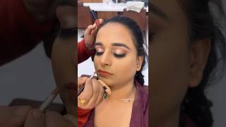 Makeup tutorial in short video #engagementbride #shortvideo #fullmakeuplook #1minuteknowledge