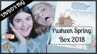 Better late than never! | Pusheen Spring Box 2018 UNBOXING! (ft. Jacob Jensen)