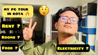 Kota Vlog || My PG Room Tour In Kota || kota pg rent || Near allen Building || Vlog 22