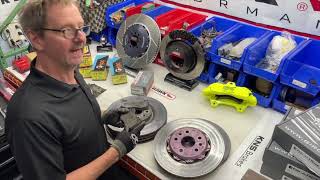 KNS Brakes C8 Z51 Girodisc Rotor Ring Replacement and Install + Girodisc Brake Pads