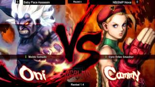 Realms Games USF4 Ranbat 1.4 Round 4 Baby Face Assassin vs NB SMP Nova