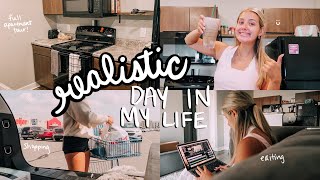 a realistic day in my life: the first few days in my new apartment! (apartment tour 2021)